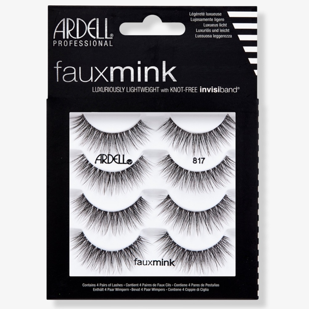 Ardell 817 Faux Mink Luxuriously Lightweight False Lashes